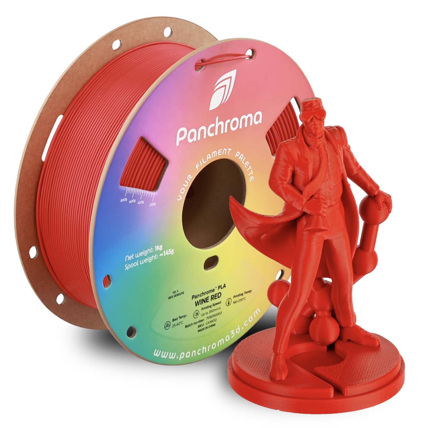 CA19012_Panchroma™ Basic PLA_Wine Red_hero